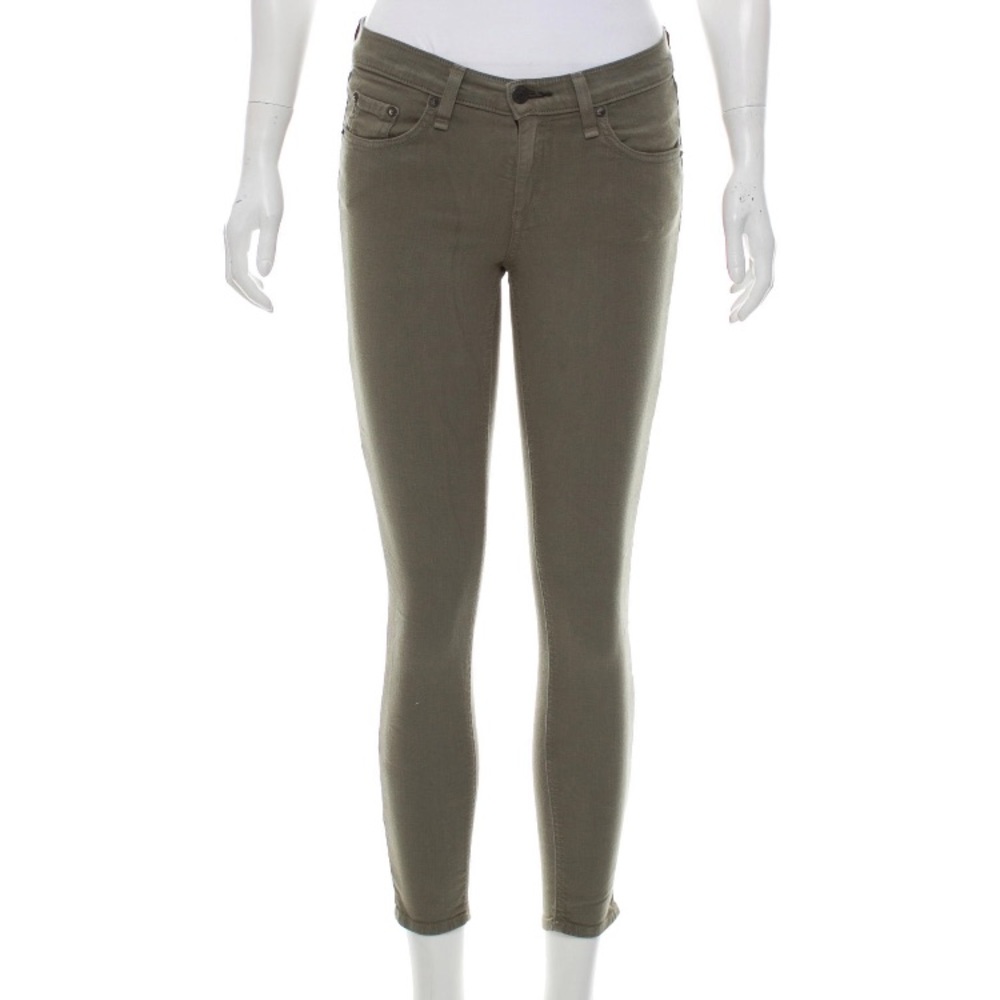 Rag + Bone Green Skinny Jeans size 25